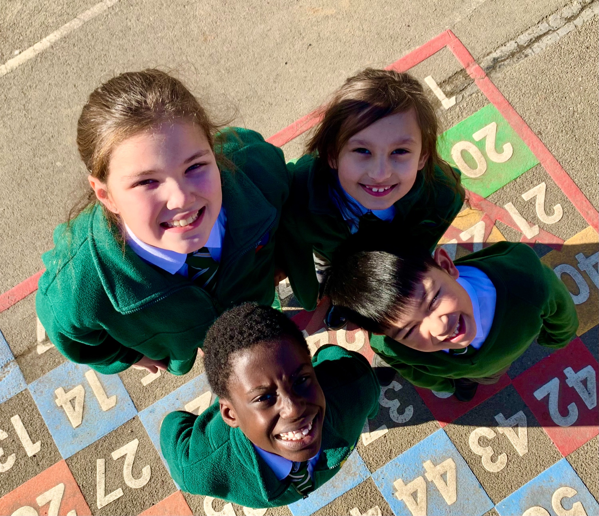 Pupils at Meath Green Junior School